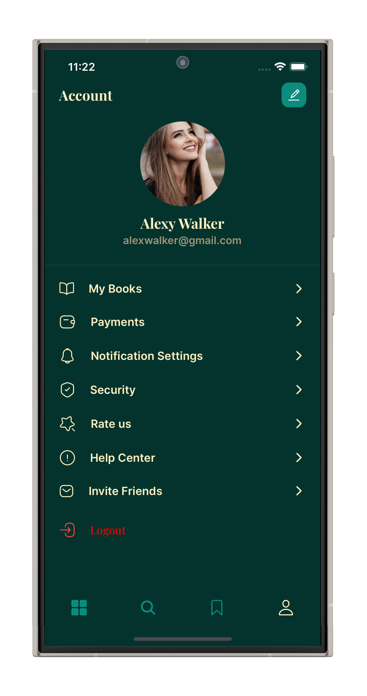 Ebooks & Audiobooks App